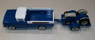 Custom Nylint 1960 Ford Pickup,  Trailer and 8N Tractor set.  Box for the 8N incl. 2