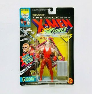 Vintage Uncanny X - Men Action Figure Gideon 1992 Marvel Comics Toy Biz X - Force