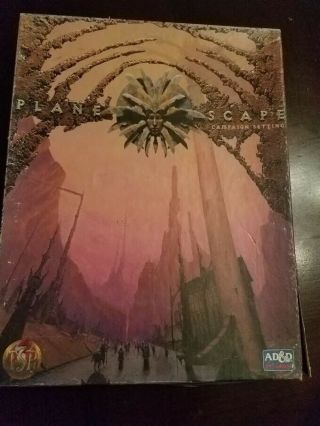 Ad&d Planescape Campaign Setting Box Set Complete And Vg,