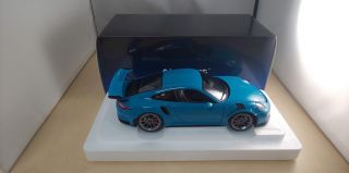 Autoart 1/18 Porsche 911 (991) Gt3 Rs Sky Blue