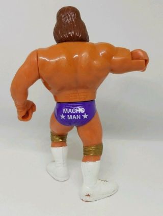 WWF Hasbro THE MACHO MAN RANDY SAVAGE Series 4 Loose Wrestling Figure WWE 3