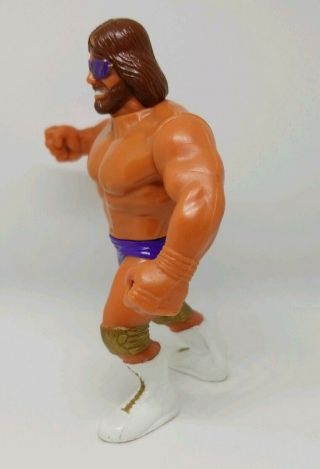 WWF Hasbro THE MACHO MAN RANDY SAVAGE Series 4 Loose Wrestling Figure WWE 4