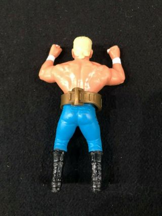 1990 WCW Galoob Sting Blue Trunk Championship Belt Wrestling Action Figure Loose 2