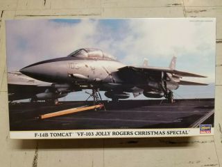 Hasegawa 1/72 Grumman F - 14b Tomcat Usn Vf - 103 Jolly Rogers Christmas Special
