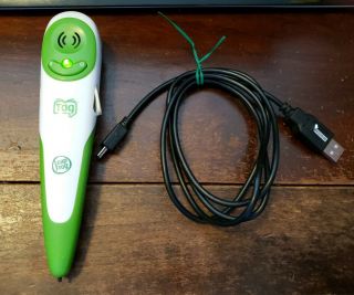 Green Leap Frog Tag 32 Mb Reading System W Usb Cord Batteries Reader Pen