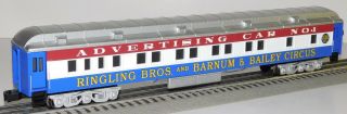 3 Different K - Line By Lionel Rb&b&b Circus Cars - O Gauge