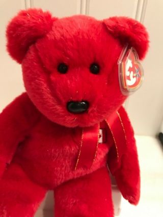 Ty Beanie Baby Buddy Pierre The Bear A Canada Country Exclusive 2001