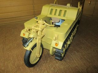 Ultimate Soldier WWII,  KETTENKRAD GERMAN MOTORCYCLE TRACTOR,  1:6 Scale,  1999 1 2