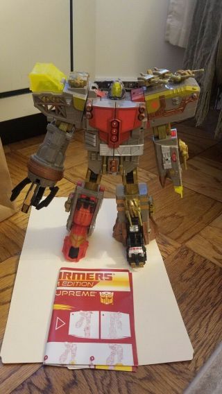 Hasbro Transformers Platinum Edition Year Of The Snake Omega Supreme Loose