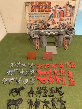 Castle Attack Toy Knights Playset