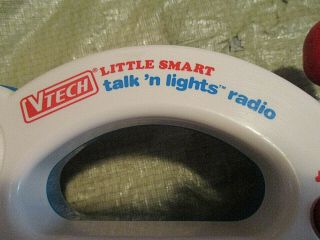 2 - VTECH Little Smart TALK ' N LIGHTS RADIO & TALKING TOY SHOP,  MUSIC,  LIGHTS,  SOUNDS 5