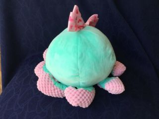 Dan Dee Collectors Choice Plush OCTOPUS plush pink bow hearts baby lovey 2