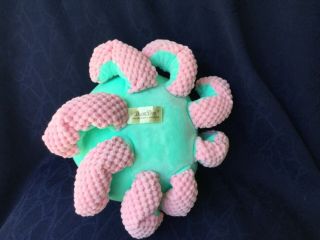 Dan Dee Collectors Choice Plush OCTOPUS plush pink bow hearts baby lovey 3