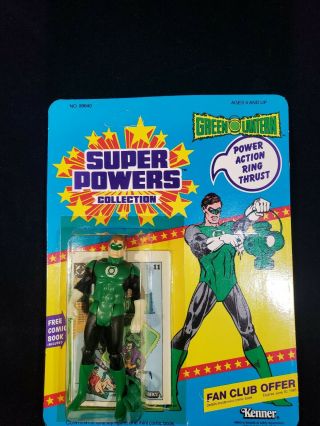 Kenner Powers Green Lantern 12 Back