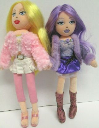 Ty Girlz Dolls Set Of Two Punky Penny And Lovely Lola Soft Toy Plush