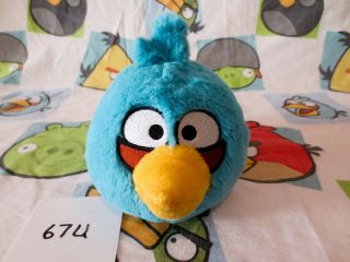 Angry Birds Plush Blues 5 " 2010 (67u)
