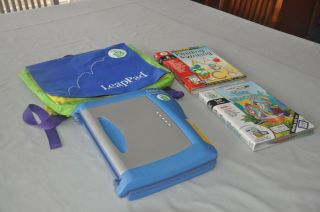 Leap Frog LeapPad Plus Writing Console with Two (2) Books and Cartridges 2