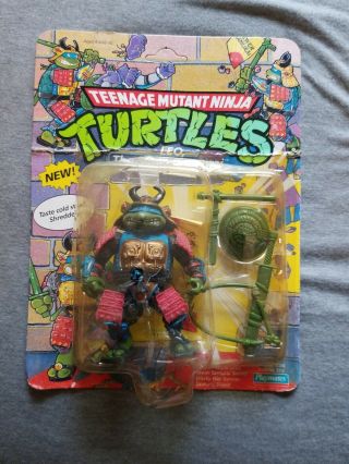 1990 Tmnt Leo The Sewer Samurai Moc Unpunched