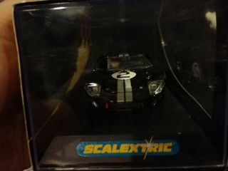 Scalextric C2463 Ford GT MKII LeMans 1966 No.  2 1/32 Scale Slot Car 2