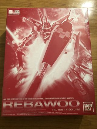 P Bandai Assembled Re/100 1/100 Amx - 107r Rebawoo Model Kit Gundam Uc Msv