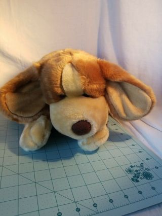 Animal Alley Plush 14 Inch Tan & Brown Darby Dog Stuffed Toy -