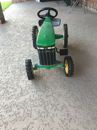 John Deere Tractor Kids Pedal Car Ertl Metal Mid 2000s 4