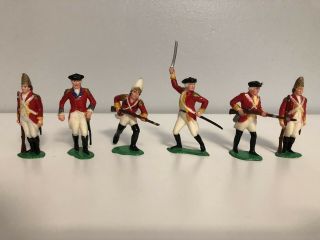 6 Marx Warriors Of The World Red Coats