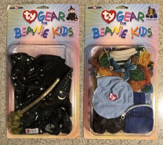 Ty Gear For Beanie Kids Set Of 2 Outfits Clothes For Witch And School Day