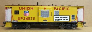 Overland Omi - 3728.  2 Up " Ca - 13 " Caboose 24535 Factory Paint.  Brass Ho