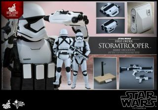 Hot Toys Star Wars Force Awakens First Order Stormtrooper Jakku Exclusive