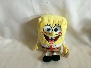 2004 TY Beanie Babies Spongebob Squarepants Plush W/ Tags 2