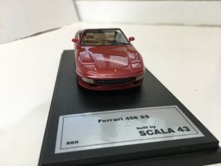 Ferrari 456 Ss 1/43 Scale Limited Resin Model Car By Scala 43