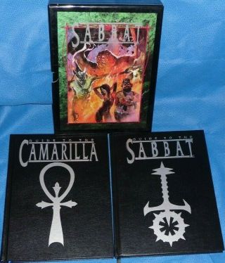 Vampire The Masquerade Guide To The Camarilla / Sabbat Limited Edition Slipcase