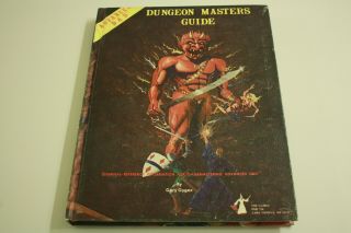 Rare Ad&d Dungeon Masters Guide (first Printing 1979)
