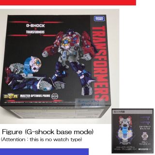 G - Shock X Transformers Master Optimus Prime Figure (no Watch Model) From Japan