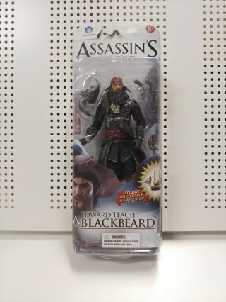 Assassin Creed Blackbeard Edward Thatch Ubisoft Mcfarlane Toys Black Flag