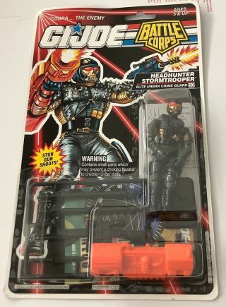 Gi Joe Battle Corps Headhunter Stormtrooper Figure 1993 Hasbro