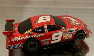 Life - Like HO Scale Slot Car,  Custom,  9 Budweiser,  NASCAR 3