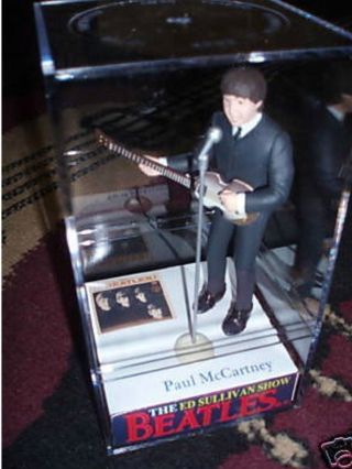 Wow Ed Sullivan The Beatles Paul Mccartney Figure/figurine/doll Case Remco