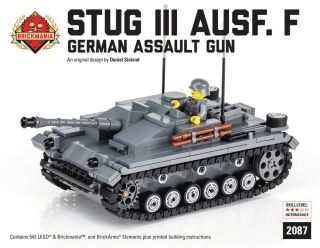 Stug Iii Ausf F - Stalingrad Edition - Display Model - Brickmania® Building Kit