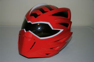 2008 Power Rangers Jungle Fury Red Ranger Costume Mega Mission Helmet Bandai