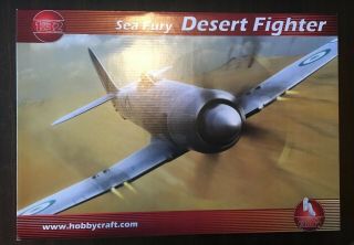 Desert Sea Fury - 1//32 Scale Unassembled Hobby Craft Aircraft Kit Hc1717