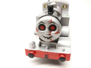 TIMOTHY THE GHOST ENGINE Thomas & Friends Trackmaster Motorized CUSTOM Train 5
