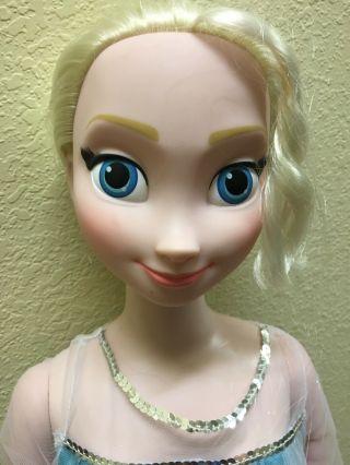 Elsa Frozen 38” My Size Doll Disney Princess 3 ft tall Jacks Pacific 2