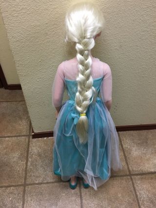 Elsa Frozen 38” My Size Doll Disney Princess 3 ft tall Jacks Pacific 3