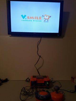 Vtech V.  Smile Tv Learning System With Controller