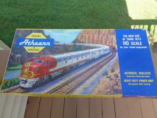 Rare Vintage Ho Boxed Set Athearn Train Set 6294 Union Pacific 6 Car Freight Set