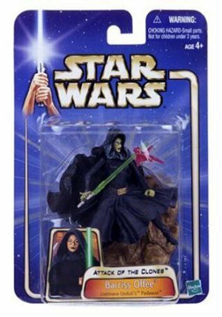 Barriss Offee 2002 Star Wars Attack Of The Clones Aotc Jedi Action Figure