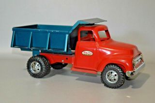 Great Vintage 50s Tonka Toys Hydraulic Dump Truck Professionally Restored