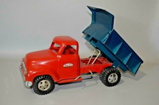 GREAT Vintage 50s TONKA Toys Hydraulic Dump Truck Professionally Restored 4